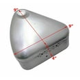 thumbnail image 3 of Fits Royal Enfield Classic UCE Right Side Tool Box Raw Bare Metal, 3 of 5