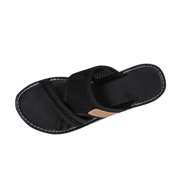 CHGBMOK Sandals Womens Non-Slip Spring and Summer New Breathable Mesh Fish Mouth Slippers Sizes 36-43