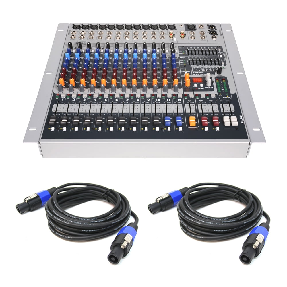 peavey xr 1212 powered mixer