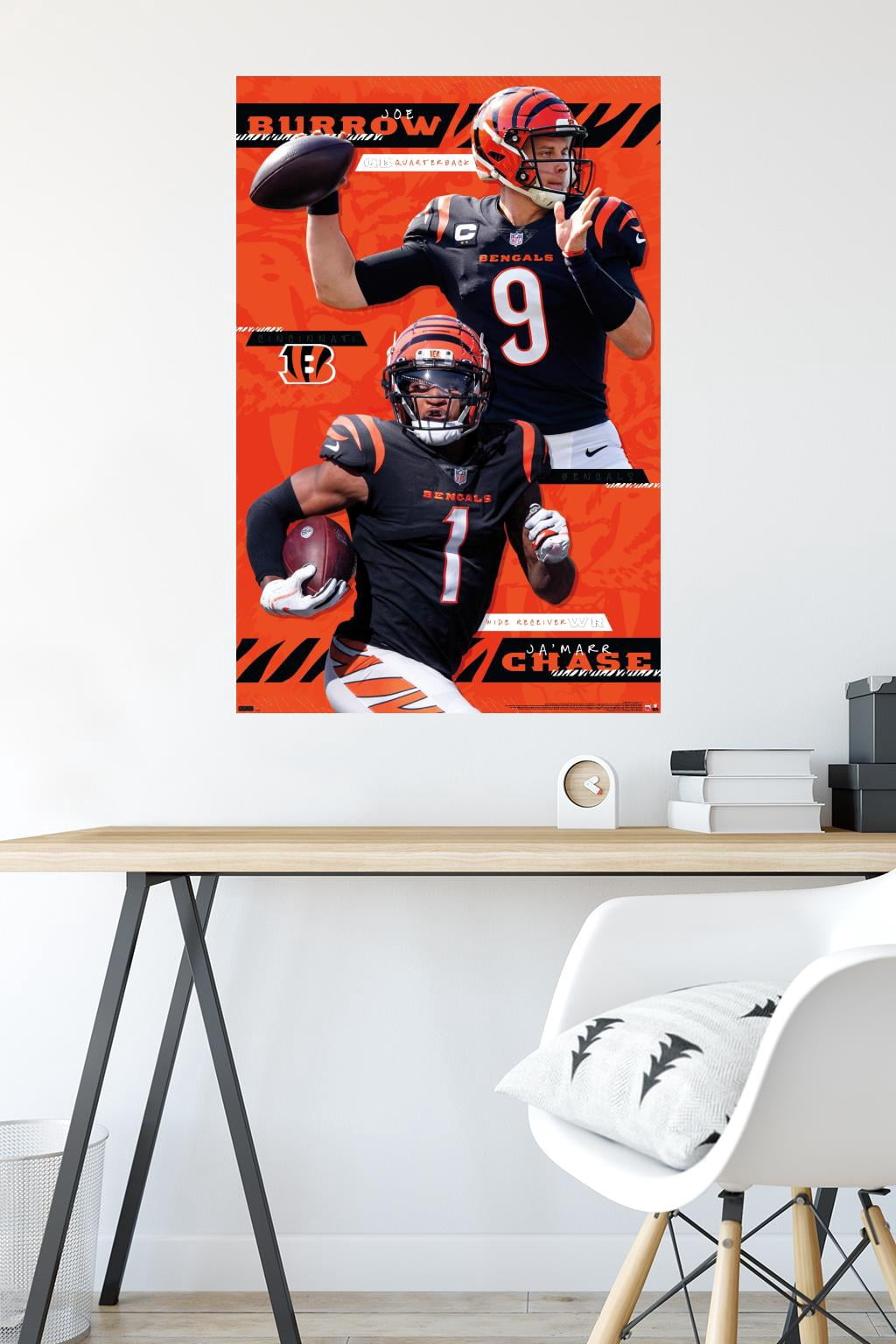 NFL Cincinnati Bengals - Dynamic Duo 21 Wall Poster, 22.375" x 34"