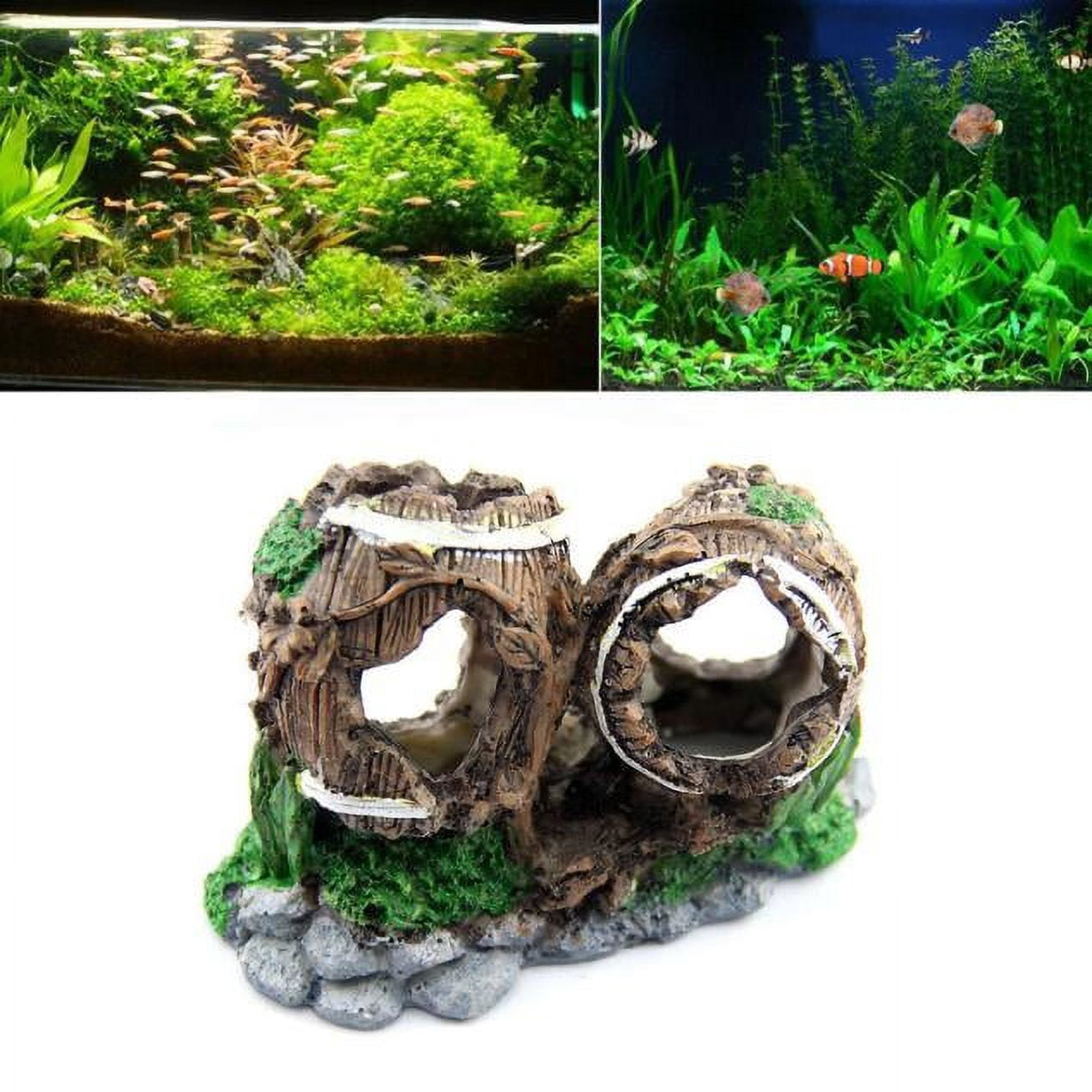 TIMIFIS Fish Tank Decorations Fish Tank Aquarium Ornament Wreck Sailing Boat Sunk Ship Destroyer Decor Aquarium - Summer