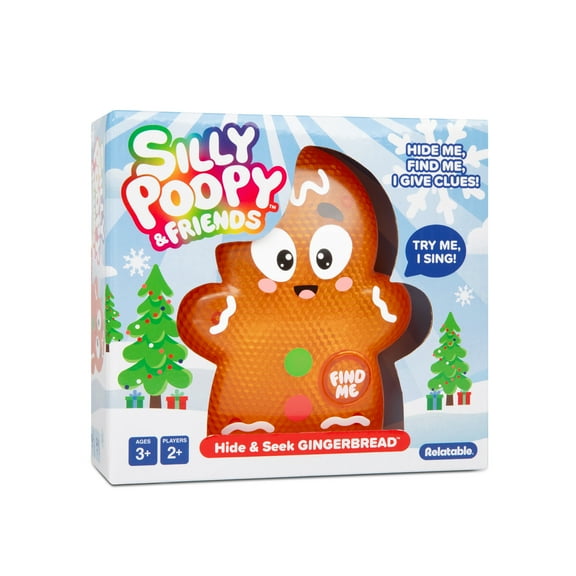 Silly Poopy & Friends Hide & Seek Gingerbread, The Kid-Friendly Hide & Seek Game by What Do You Meme?