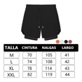thumbnail image 2 of Gimnasio Short Con Licra Deportiva 2 En 1 Shorts Hombre Gym, 2 of 8