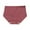 Hot Pink, variant on Lunuaoe Women's Ice Silk Seamless Briefs, Invisible No-Show Panties, Ultra-Thin Breathable Soft Underwear