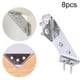 thumbnail image 2 of Brackets Triangulares Soporte Triangular Esquina 8/12 Piezas Acero Inoxidable Con Tornillos, 2 of 9