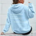thumbnail image 5 of Oversized Hooded Sweatshirt for Women Letter Printed Long Sleeved Crewneck Hoodies Autumn Tops Fashion Y2k Outfits Clothes, 5 of 5