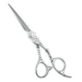 thumbnail image 1 of Unique Bargains Hair Cutting Scissors Stainless Steel Razor Hair Trimming Scissors 6.9Inches Long Silver Tone, 1 of 7