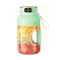 thumbnail image 1 of pulunto Multifunctional Portable Juicer Cup With Digital Display, Portable Smoothie Blender On The Go, 2-In-1 USB Rechargeable Juicer Cup Blender Cup, Fruit Juicing Cup for Home and Travel, 1 of 8
