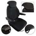 thumbnail image 5 of labwork Seat Assembly with Headrest Replacement for New Holland Loader Backhoe 555 555A 555B 555C 555D 555E 575D, 5 of 6