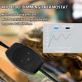 thumbnail image 2 of Lámpara de Calor para Reptiles Eonthry 5.5" 300W con Temporizador, 2 of 6