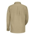 thumbnail image 2 of Bulwark Dress Uniform Shirt SMU4 Khaki 2XL, 2 of 4