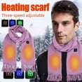 thumbnail image 1 of Riforla Foulard Chauffante Régulation à Trois Vitesses Chauffe-Nuque USB Foulard Chauffante avec Coussin Chauffant pour le Cou Équipement de Chauffage et de Réchauffement Rose, 1 of 9