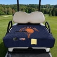 thumbnail image 2 of Whosucclay Golf Ball Tee Golf Cart Seat Blanket, All-Weather Protection Golf Cart Cover Protector for Club Car 2 Passenger Golf Carts EZGO 4 Storage Pockets, 2 of 9