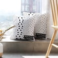 thumbnail image 6 of LALILO Throw Pillow Covers Black And White Collection Doodle Cushion Cover 18" x 18", 2 Pack, 6 of 6