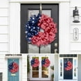 thumbnail image 3 of Patriotic Independence Wreath For Front Door Fourth Of Julys Wreath And Veterans, Front Door Wall Window Memorial Day Americana Wreath Decor, 3 of 8