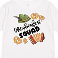 thumbnail image 4 of Inktastic Oktoberfest Squad Hat, Accordion, Pretzels Boys or Girls Long Sleeve Toddler T-Shirt, 4 of 5