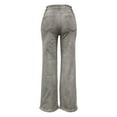 thumbnail image 6 of Sparkly Jeans for Women Glitter Rhinestone High Waisted Straight Leg Bootcut Denim Pants with Pockets Clubwear Streetwear, 6 of 6