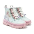 thumbnail image 2 of Disney Frozen Toddler Girls Combat Boots, 2 of 6