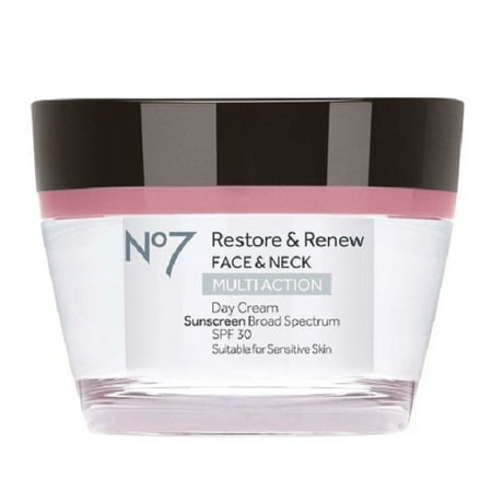 Action Creme - No7 Restore & Renew Multi Action Day Cream SPF 30 1.69 fl oz