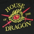 thumbnail image 5 of Game of Thrones Mens' House Of The Dragon Sword And Dragon Eye T-Shirt, 5 of 7