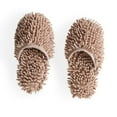 thumbnail image 5 of Milageto Floor Cleaning Slippers Multifunction Mop Slippers for Dirt Dust Living Room brown, 5 of 8