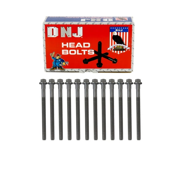 DNJ HBK4261 Head Bolt Kit Fits Cars & Trucks 93-15 Volvo 2.3L-2.5L L5 DOHC TC254T B5254S