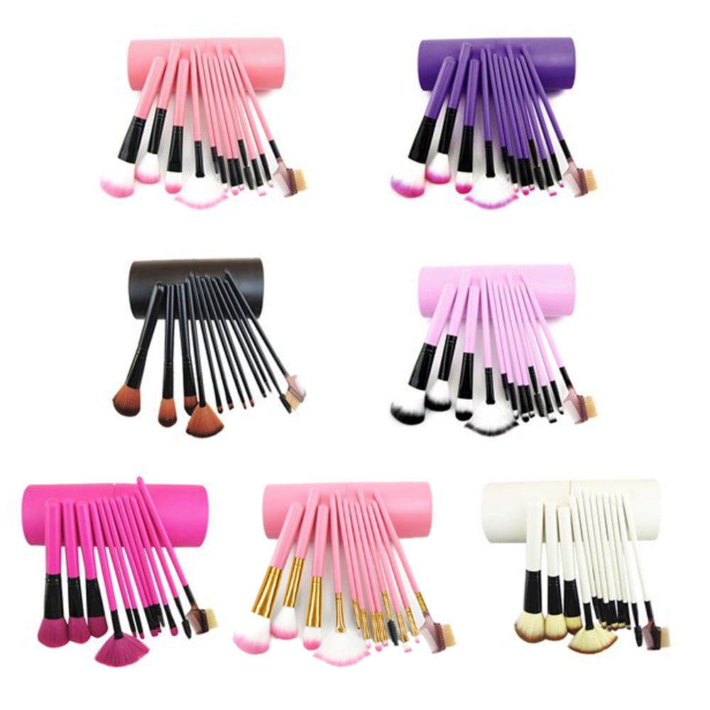 Makeup Brushes Premium Synthetic Concealers Eye Shadows Brushes Kit Makeup 12 Pcs Brush Set