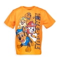 thumbnail image 3 of Paw Patrol Little Boys' 4-Pack Short Sleeve T-Shirts Red Orange Yellow, 3 of 7