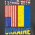 thumbnail image 3 of CafePress - I Stand With Ukraine Support Ukrainian Ame T Shirt - Mens Comfort Colors Shirt, 3 of 5