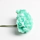 thumbnail image 4 of 1 Ramo 6 Cabezas de Rosas Flor Artificial Rosa Flores Falsas Ramo para Decoración de Decoración de robin huevo azul, 4 of 8