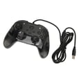 thumbnail image 3 of Mando de juegos Bling Bling con cable y doble vibración joystick para Xbox PC color negro, 3 of 12