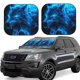 thumbnail image 1 of Balery Wolf Parasol para parabrisas de coche de 2 piezas | Parasol plegable para parabrisas delantero de coche para la mayoría de sedanes-Medium, 1 of 6