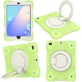 thumbnail image 3 of iPad 6th/5th Generation Case, iPad 9.7 Case for Kids, [Shockproof] Drop Proof Case with Pencil Holder, Armor Rugged Crossbody Strap, Rotatable Kickstand & Hand Strap,Light Green, 3 of 10