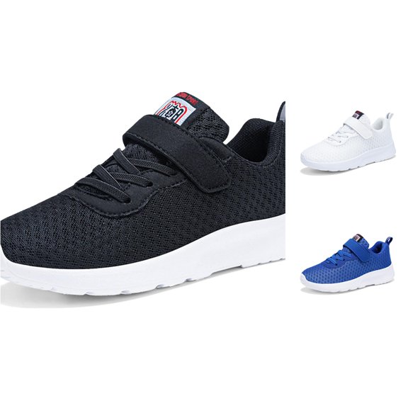 Kids Breathable Mesh Sports Sneakers Running Walking Shoes