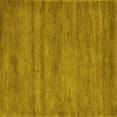 thumbnail image 1 of Ahgly Company Indoor Square Abstract Yellow Contemporary Area Rugs, 8' Square, 1 of 4