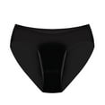 thumbnail image 2 of HVOBTTY Breathable Panties for Women, Womens Underwear, Women's High Waisted Underwear Soft Breathable Panties Stretch Briefs Seamless Ladies Briefs Black, S, 2 of 4