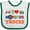 White and Green, variant on Inktastic I Love Trucks Boys or Girls Baby Bib