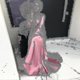 thumbnail image 2 of Vestido largo de satén elegante para mujer, Emiratos Árabes Unidos, Arabia Saudita, Dubái, ropa étnica de Oriente Medio, vestido largo con corsé suave (hijab no incluido), 2 of 3