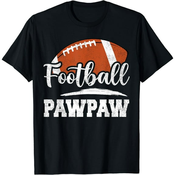 Football Pawpaw Football Player Game Day Father's Day T-Shirt