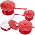 thumbnail image 1 of 4Pcs Miniature Stew Pot Mini House Miniature Pot Kitchen Food Cookware Mini Kitchen Doll Mini Pot, 1 of 9