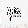 thumbnail image 4 of Inktastic I Put a Spell on You Halloween Magic Girls Toddler Dress, 4 of 5