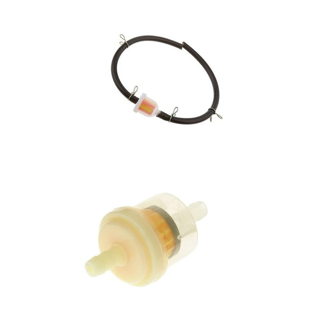 - Línea de de Gas 5/16 Pulgadas 8 de + Clips para 47 ATV Scooter Quad Piezas de R Yotijar Filtros de combustible de gas