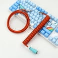 thumbnail image 5 of USB to Type c 18cm Spiral Coiled Keyboard Cable for Mechanical Keyboards, 5 of 5
