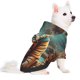 thumbnail image 2 of Fotbe Pond Meditating Tiger Sudadera con Estampado para Perros Pequeños – Suéter con Capucha para Mascotas, Tela Suave de Forro Polar con Bolsillo-X-Large, 2 of 7