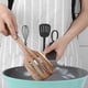 thumbnail image 4 of Wooden Cooking Spatula for Non-Stick Pans Slot Design for Easy Handling and Durable Use in the Kitchen Utility Tool, 4 of 5