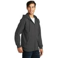 thumbnail image 4 of Port & Company Fleece Full-Zip Hooded Sweatshirt, 4 of 6