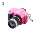 thumbnail image 2 of Ludlz Cute Mini DSLR Camera LED Lighting Voice Pendant Keychain Key Ring Gift Decor, 2 of 8