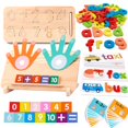 thumbnail image 1 of Juguetes de aprendizaje preescolar LXDHSRTA Matemáticas y ortografía de más de 3 años, 1 of 8