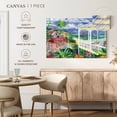 thumbnail image 5 of Elephant Stock Bay Caribe Wall Art - Horizontal Canvas Wall Art - Living Room Wall Decor - Beach Canvas - Yellow And Teal Decor By Paul Brent - 51" x 34", 5 of 8