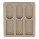 thumbnail image 2 of 3x Cavidad Silicona Aroma Cera Tablet Mold Cera Jabón Vela Molde Redondo, 2 of 9